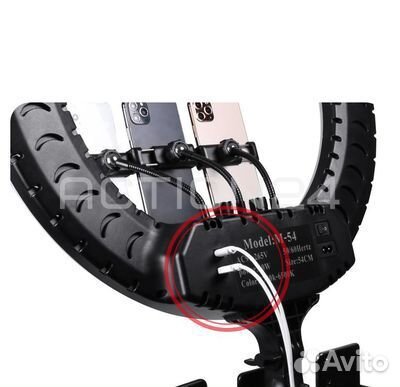 Кольцевая лампа RL-18 Ring Light 45 см со штативом