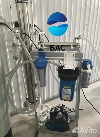 Обратный осмос 1750 литров в час/ 1,75 м3/час