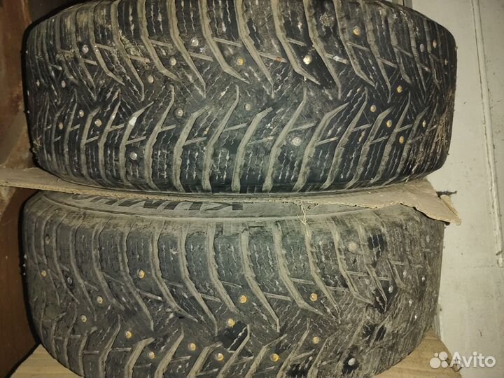 Колеса Kumho 195/65 r15 + диски штампованные