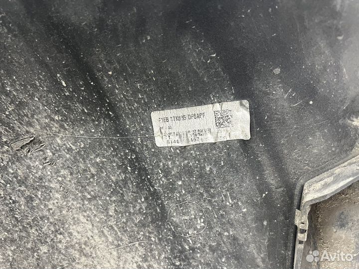 Задний бампер Focus 3 хэтч рестайлинг с штат парк