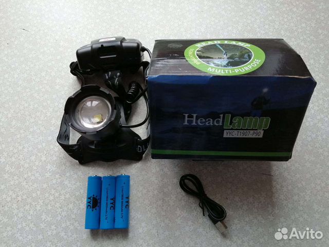 Супермощный налобный фонарь для рыбалки и отдыха