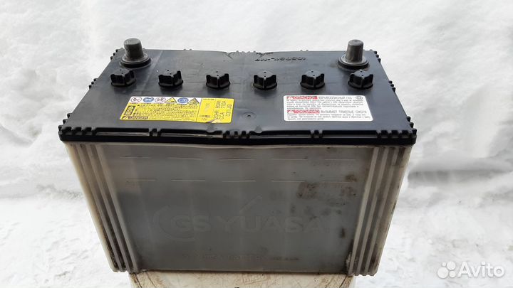 2 аккумуляторные батареи toyota land cruiser prado