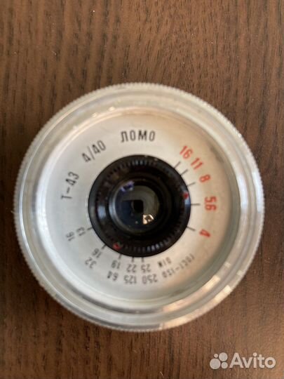 Объектив к фотоаппарату Смена 8 М СССР