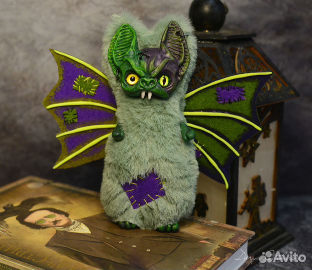 Авторская интерьерная игрушка в смешанной технике