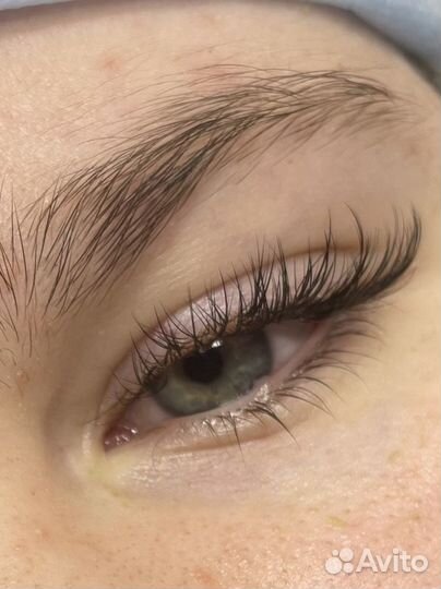 Наращивание ресниц на дому