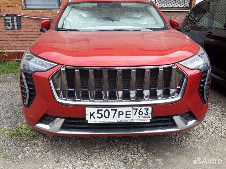 Решетка радиатора Haval Jolion l хромом