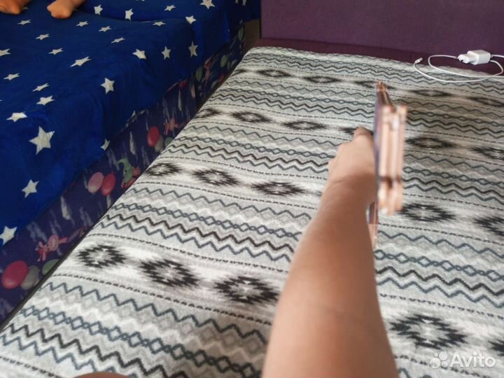 Игрушечный автомат ак47 на резинках