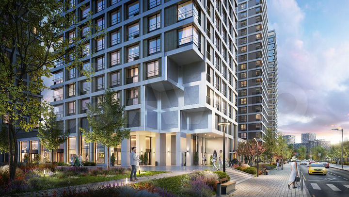 1-к. квартира, 46,5 м², 11/15 эт.