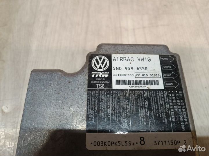 Блок Airbag Volkswagen Passat B6 1.8 BZB 2008