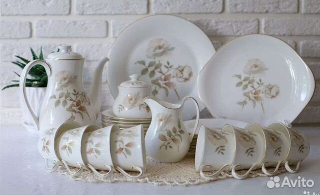 Чайный сервиз, фарфор Англия