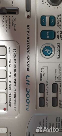 Синтезатор casio lk-300tv