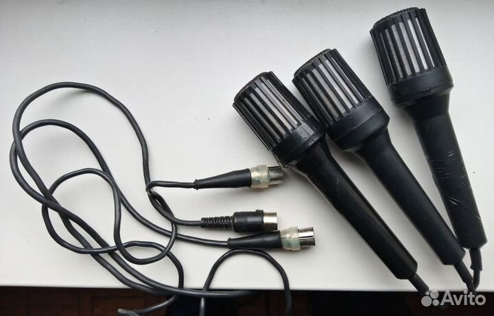 Микрофоны Октава мд-380А и конденсаторный