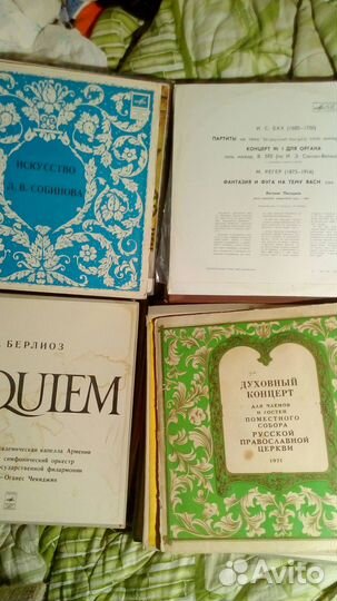 Виниловые пластинки классика оперы