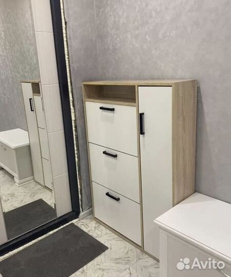 Обувница вместительная (18 пар обуви), новая