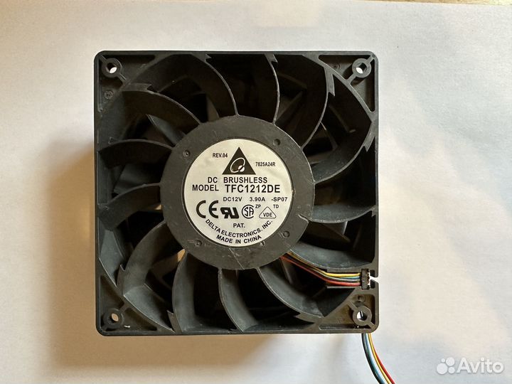 Кулер delta TFC1212DE 120мм DC 12В 3.9А 5200 кулер