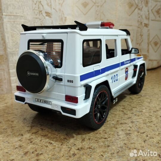 Большая модель Brabus дпс в масштабе 1:18