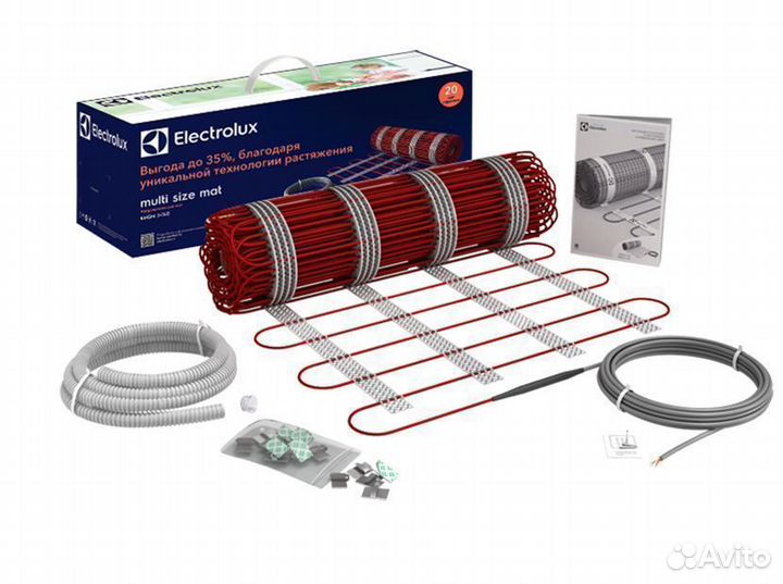 Мат electrolux emsm 2-150-0,5 (комплект теплого по
