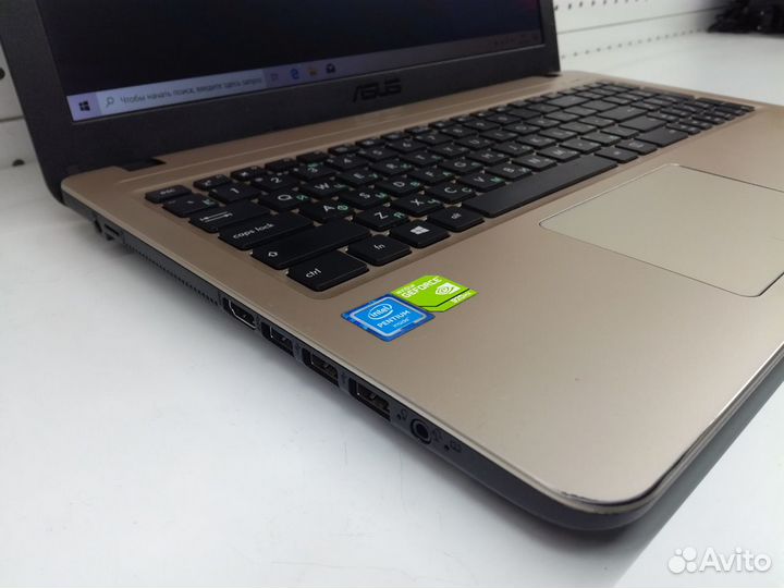 Новый Asus 4 ядра 8GB 2 видеокарты для игр и учебы