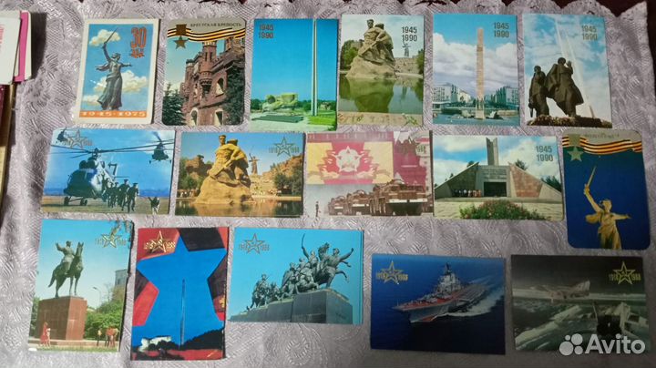 Календарики СССР