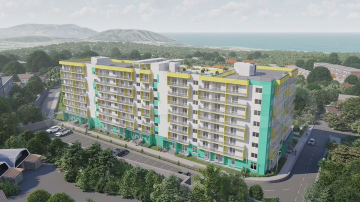 Апартаменты-студия, 34 м², 3/8 эт.