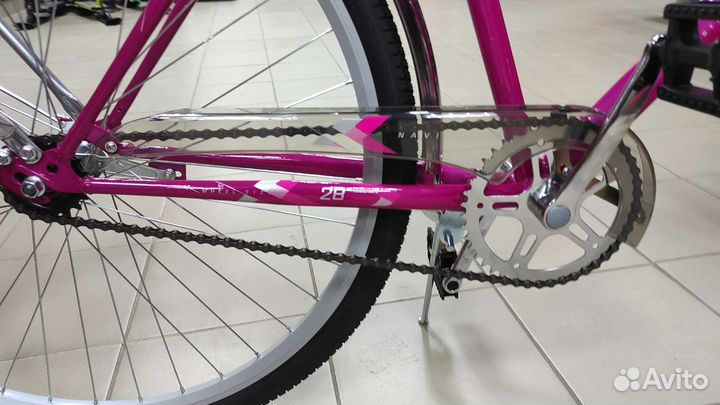 Велосипед 28 Stels Navigator 300 Lady малиновый