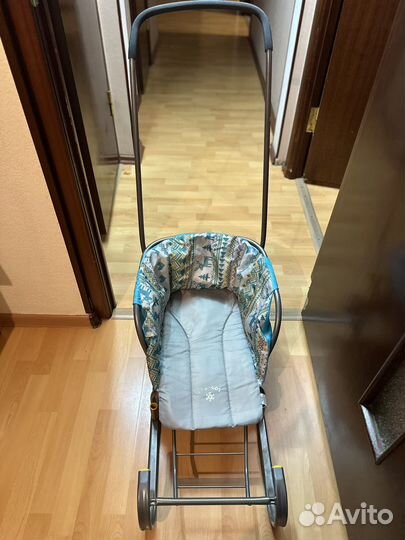 Детские санки с колесами