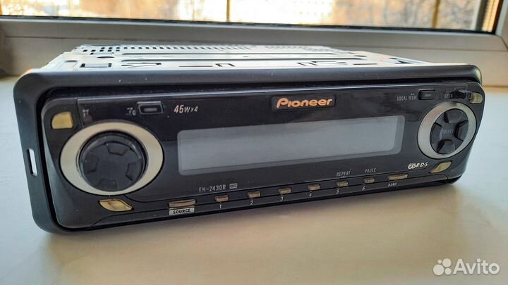 Автомагнитола CD, 1din Pioneer DEH-2430R