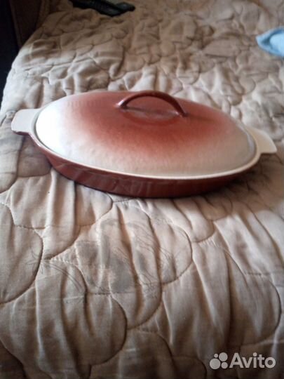 Утятница чугунная СССР новая