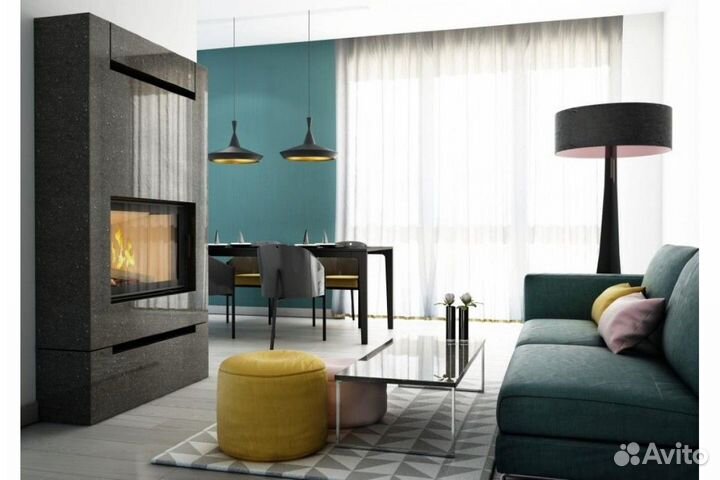 Каминная топка Kratki Nadia/12/G (гильотина)