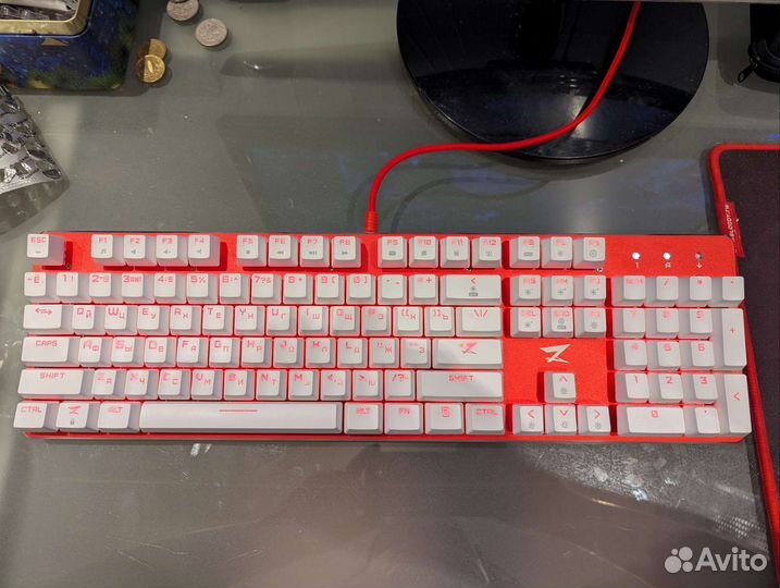 Механическая клавиатура zet gaming blade новая