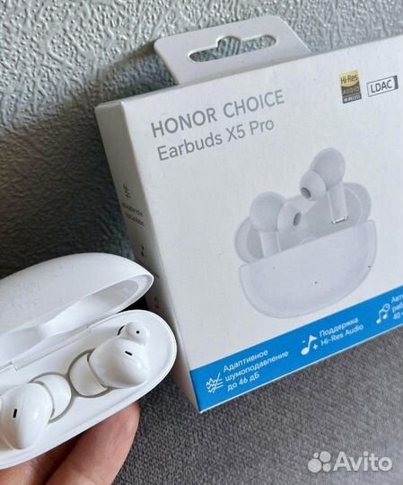 Новые наушники Honor Choice Earbuds X5 Pro White