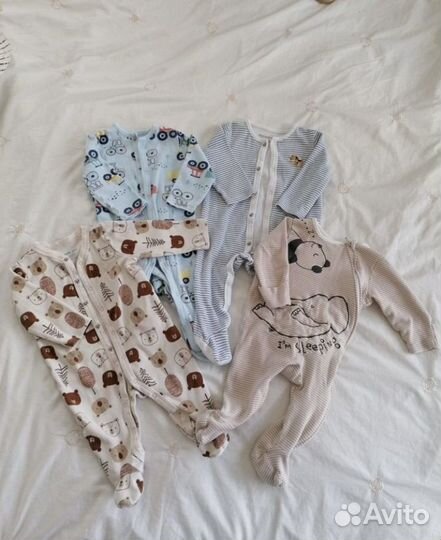 Слипы 68 размера 4 шт