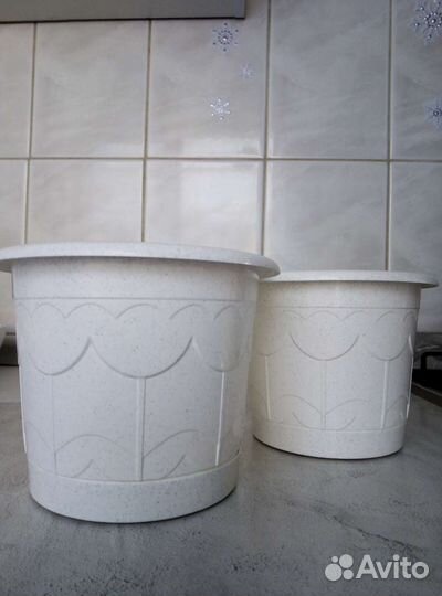 Новые горшки для цветов