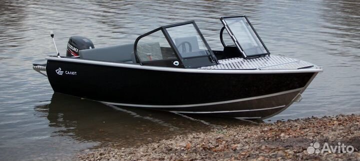 Лодка Салют 480 Neo Pro Июль 2024