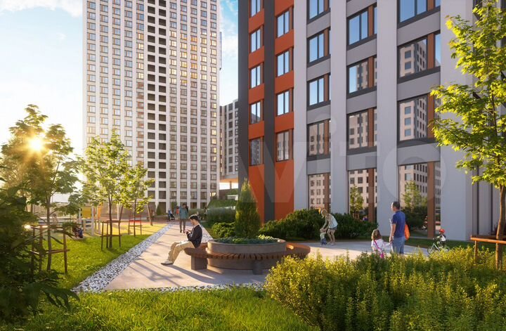 2-к. квартира, 64 м², 11/26 эт.