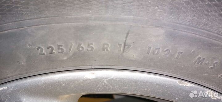 Резина на дисках r17