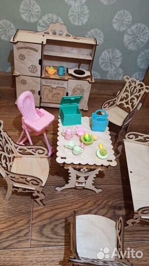 Мебель для кукол барби