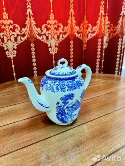 Чайник синий burgenland от villeroy boch