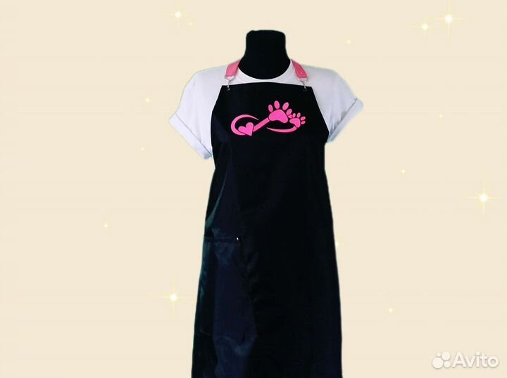 Фартук для грумеров с логотипом
