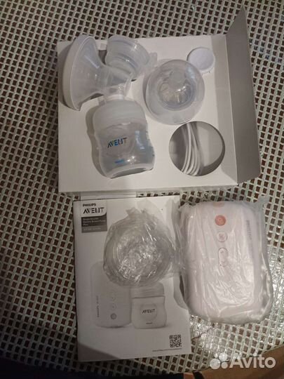 Молокоотсос avent электрический новый