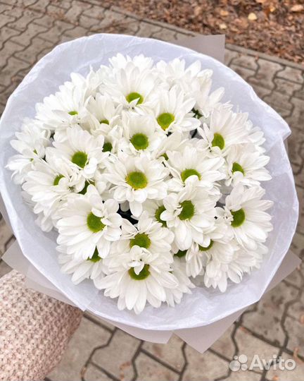 Букет из хризантем