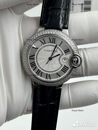 Часы Cartier Вallоn Вleu dе 36 mm Квaрц Kaртье