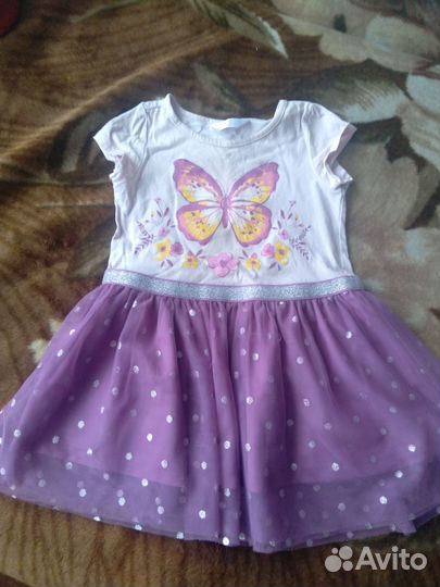 Продам пакет вещей на девочку 104 см