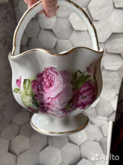 Ваза для конфет, фарфор