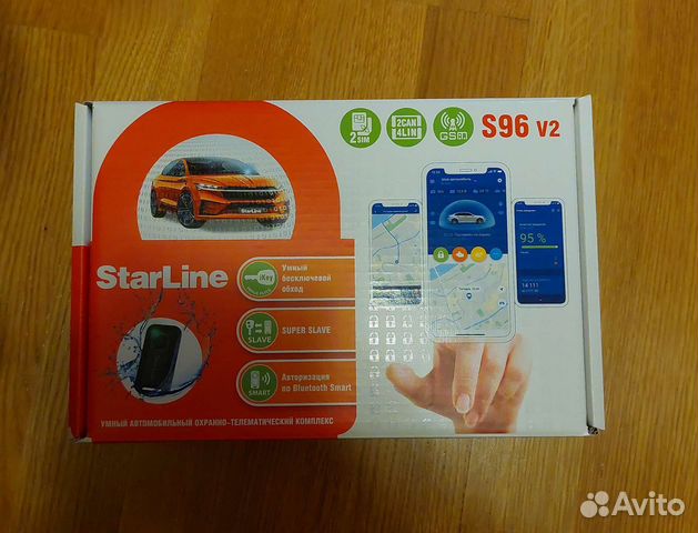 StarLine S96 v2 BT 2CAN+4LIN 2SIM GSM