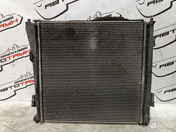 Радиатор двигателя hyundai D4FD I40 VF мтм diesel без диффузора DY141Z