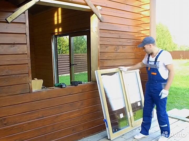 Пластиковые окна с установкой