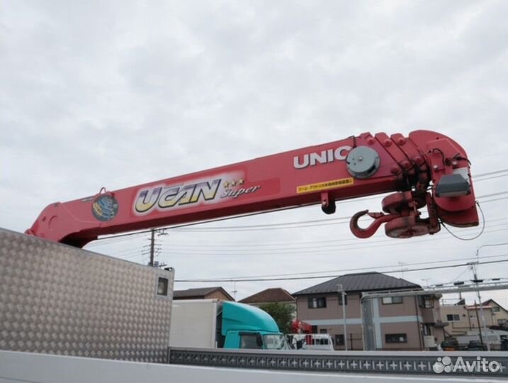 Бортовой грузовик Hino 500 (Ranger) с КМУ UNIC, 2015