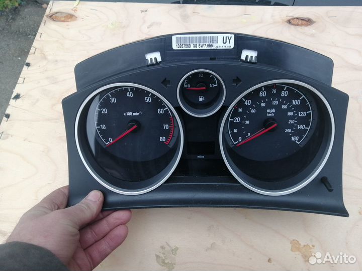 Панель приборов Opel Zafira B Astra H