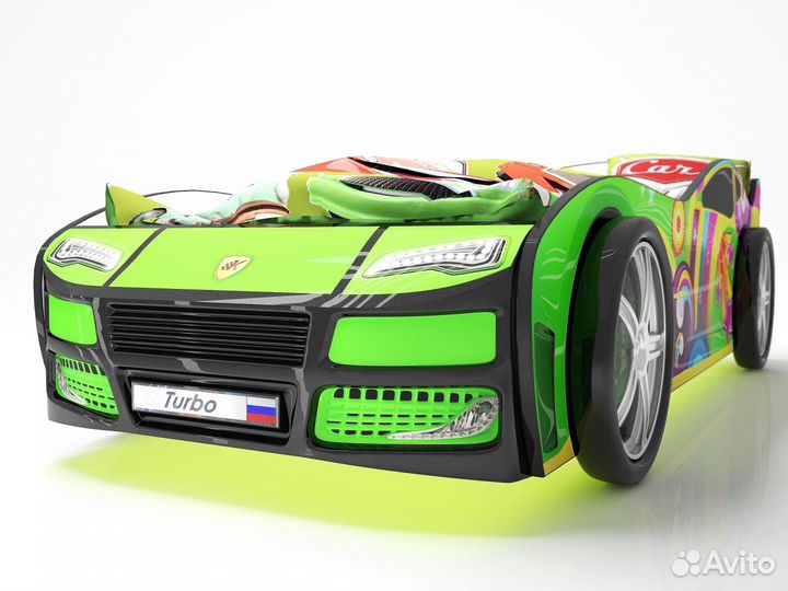 Кровать машина